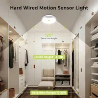 Потолочный LED светильник с датчиком движения 18W энергосберегающий для дома коридора — фото 5