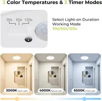Стельовий LED світильник з датчиком руху 18W енергозберігаючий для дому коридору — фото 3