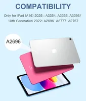 Чохол клавіатура для iPad 10 11 Harvopu з тачпадом підсвітка 7 кольорів магнітний Smart Case