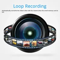 Відеореєстратор 4K Dual Cam автомобільний передня задня камера G сенсор 170 градусів — фото 6