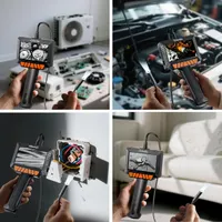 Промисловий ендоскоп Ferdiiz 4.3 IPS екран 1920P HD IP67 камера 8 LED діагностика — фото 2