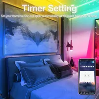 LED Strip Lights 10m, RGB Bluetooth Light With Remote, Music Sync, Smart App Control, Colorful Strip for Bedroom, Home, Party, Bar — фото 2