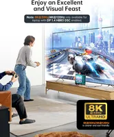 USB C док станція NOVOO RM11 Pro 11 в 1 4K HDMI 8K DP 100W PD RJ45 хаб адаптер — фото 8