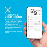 Спортивні навушники JLab Go Air Sport Plus Bluetooth завушні IP55 вологозахист — фото 3