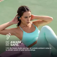 Спортивні навушники JLab Go Air Sport Plus Bluetooth завушні IP55 вологозахист — фото 4