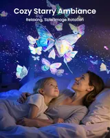 Домашний планетарий POCOCO Galaxy Projector ночник фокусировка 2 диска звездное небо — фото 8