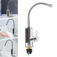 3000W Instant Electric LCD Faucet 360 Fast Heater for Hot & Cold Water, Bathroom & Kitchen — фото 4