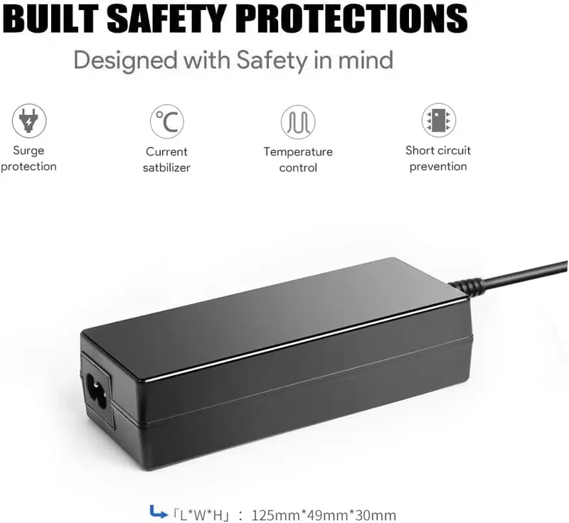 Блок питания KFD 20В 4.5А 90Вт для мониторов AOC, Philips, ViewSonic