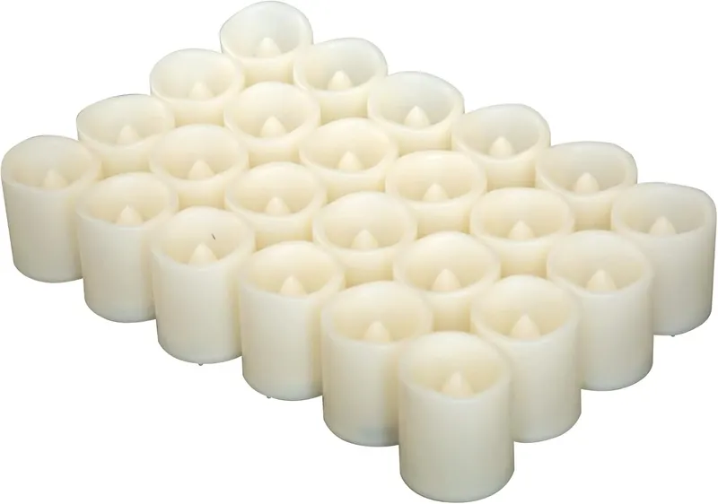 Свечи CANDLE CHOICE (24 шт) LED, на батарейках (в комплекте), с таймером 6/18