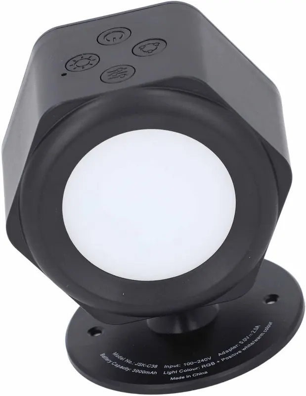Настенный светильник (Бра) на аккумуляторе с RGB подсветкой, Магнитный 360°, Сенсорный