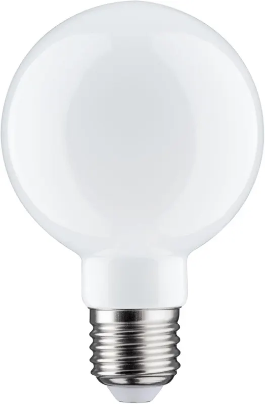 Paulmann 28701 LED Filament Globe lamp 7.5 watts lamp dimmable Opal 2700 K Warm White E27