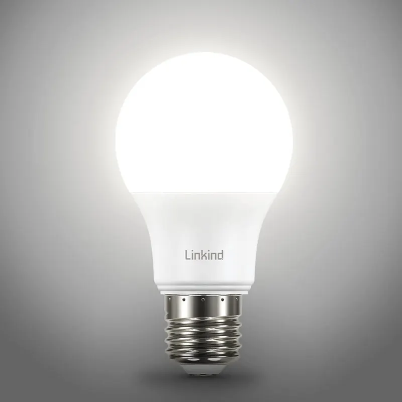Linkind 6-Pack LED E27 Edison Screw Dimmable Light Bulb, 8.8W (Equivalent to 60W), Classic Globe A60 Daylight 4000K, AC220-240V, 806Lumen,Pack of 6