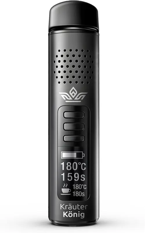 Портативный вапорайзер для сухих трав KräuterKönig K1 (Конвекционный), OLED, 220°C