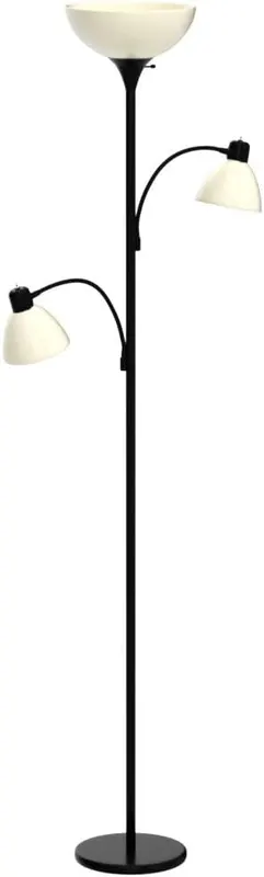 Торшер Brightech Sky Dome Double (3 лампы), Диммируемый LED, Черный