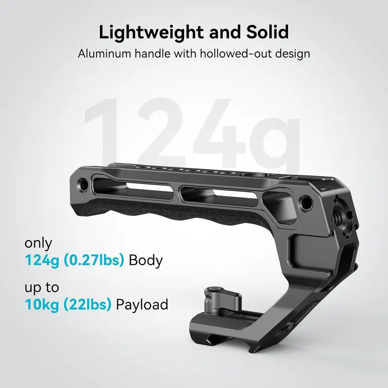 Верхня ручка SmallRig NATO Top Handle (Lite) з 5 черевиками, Швидкознімна, 3766