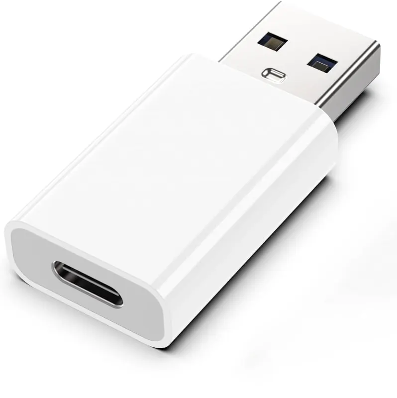 Адаптер-перехідник USB (тато) на USB-C (мама), MOSWAG 2 шт, Для iPhone 15/16