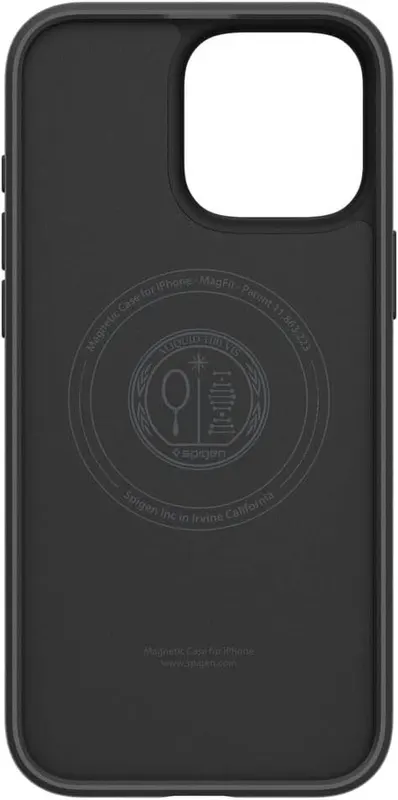 Чохол Spigen Liquid Air для iPhone 16 Pro Max, сумісний з MagSafe, із захистом кнопки камери, матовий чорний