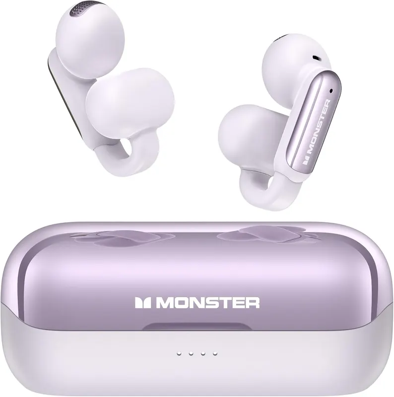 Наушники Monster Open AC601 (Purple) Clip-On, Open-Ear, Bluetooth 5.4, ENC, IPX5