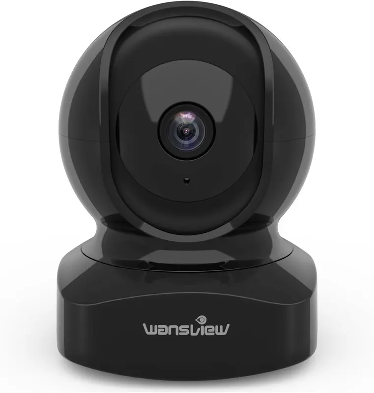 Видеоняня Wi-Fi камера Wansview Q5 (2K), Поворотная, Двусторонняя связь, Ночное видение