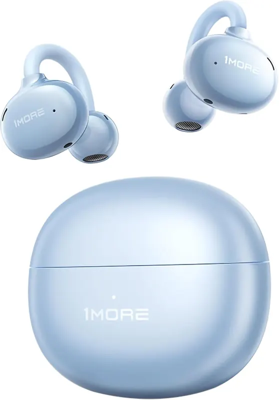 Спортивные наушники 1MORE S20 Open-Ear (Клипсы), Bluetooth 5.3, Не в ухо, Синие
