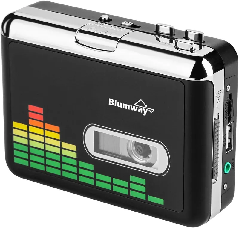 Оцифровщик аудиокассет в MP3 (Плеер-конвертер) на флешку, Без ПК, BlumWay