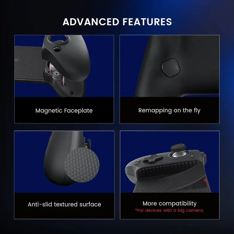 Геймпад GameSir G8 Plus (Bluetooth), Раздвижной для Планшета/Телефона/Switch, Hall Effect