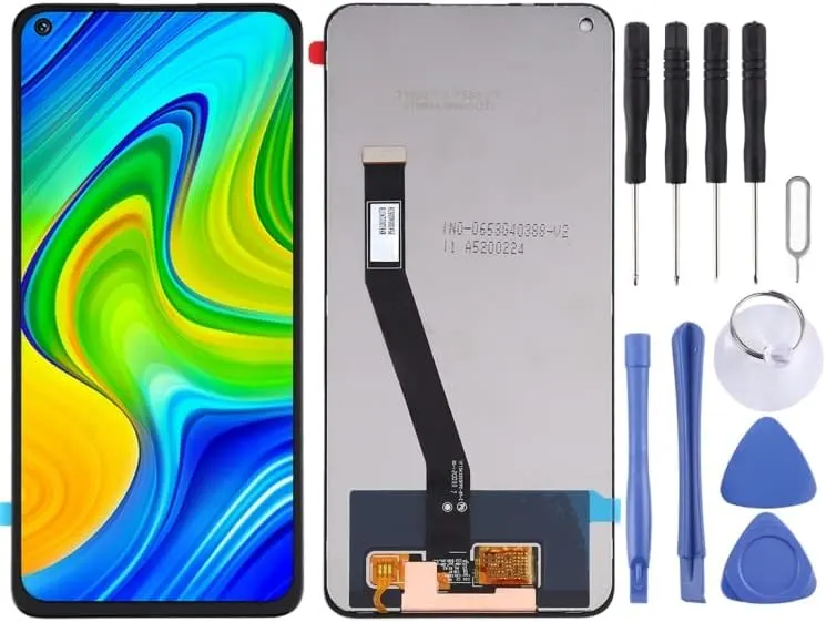Cellphone Spare Parts TFT LCD Screen for Xiaomi Redmi Note 9 / Redmi 10X 4G with Digitizer Full Assembly (Black)