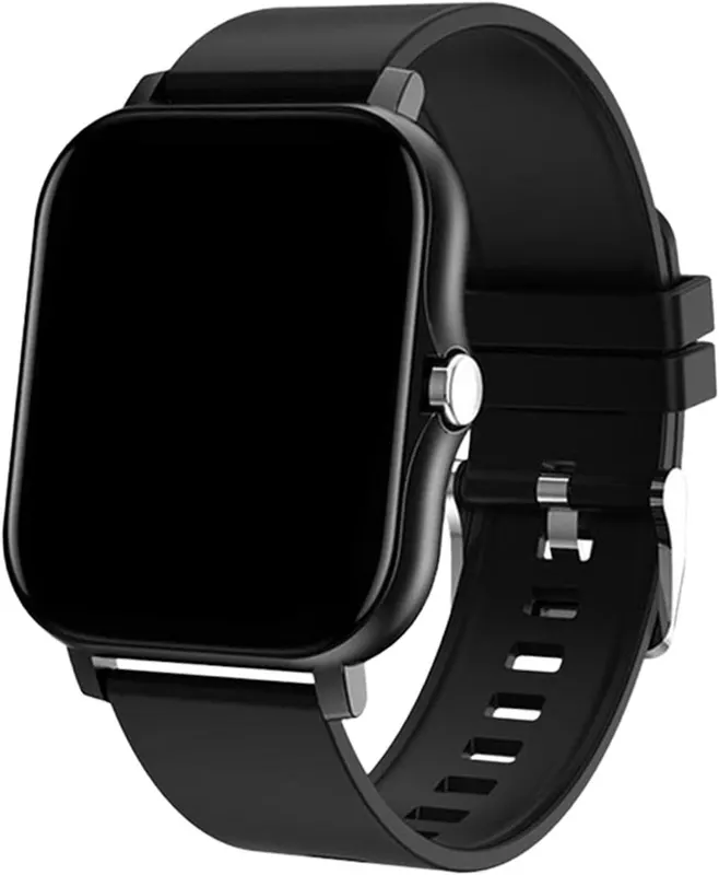 Умные смарт-часы (Smart Watch) Без бренду с функцией звонка, Влагозащита IP68, Черные
