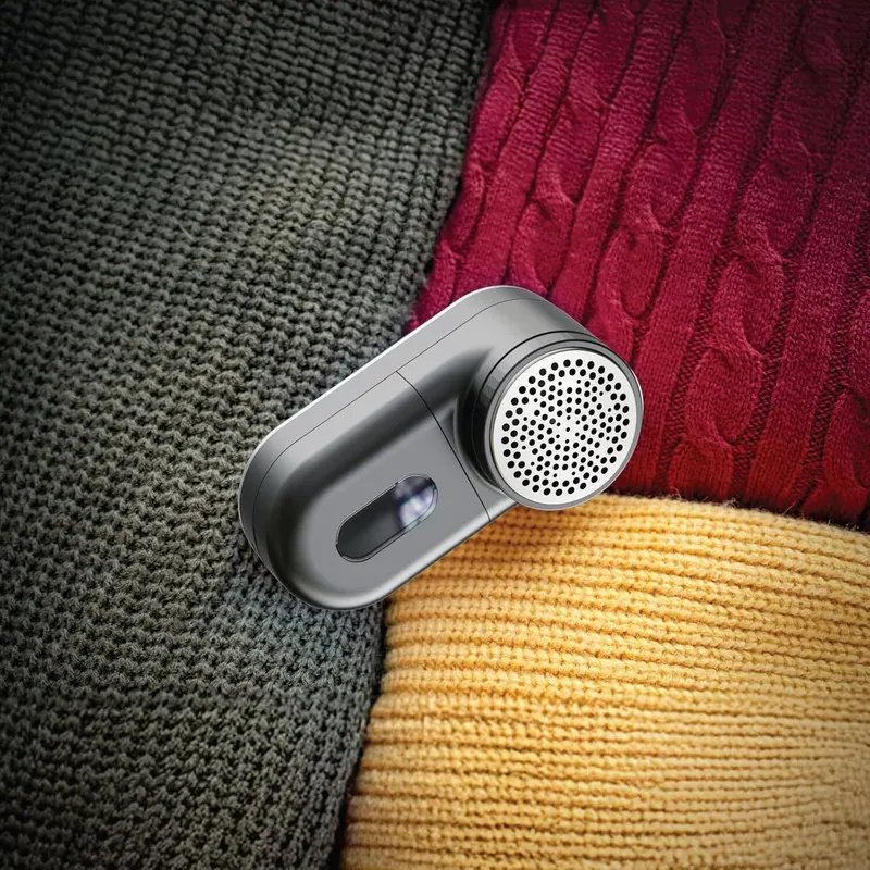 Машинка для удаления катышков Green Lion Lint X (7200 об/мин, Аккумулятор 800mAh), 3 скорости, Черная