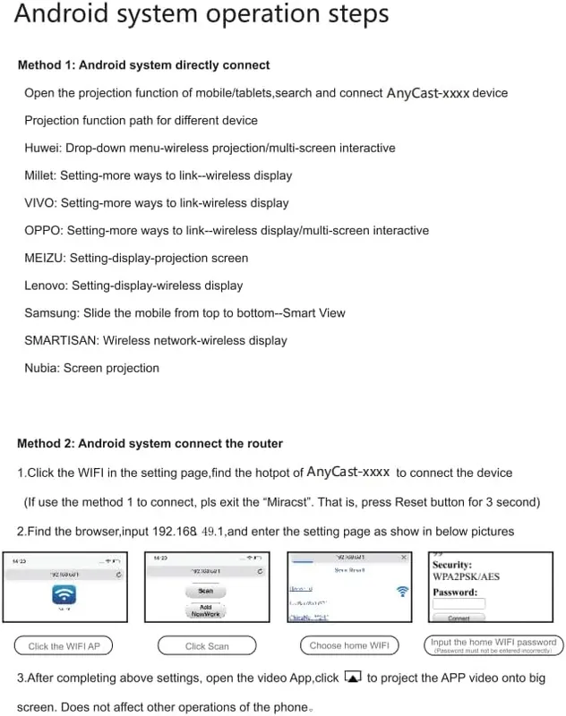 Беспроводной HDMI адаптер Miracast Airplay 4K Ultra HD Wi-Fi донгл для ТВ и монитора