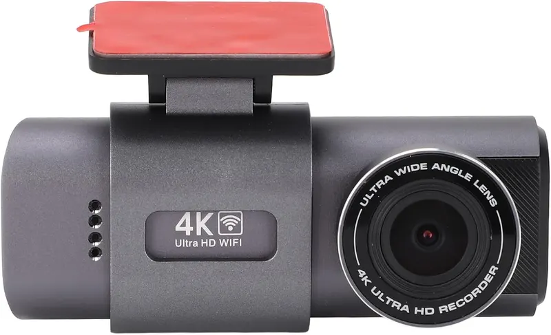 Відеореєстратор 4K Dual Cam автомобільний передня задня камера G сенсор 170 градусів