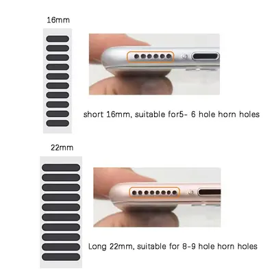 Dustproof Phone Plug, Dustproof Mobile Phone Net, Dustproof Speaker Mesh Sticker, Dustproof 3.5mm Music Hole Plug, Phone Dust Kit with Tweezers