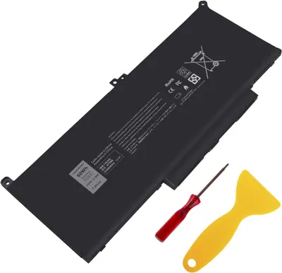 Акумулятор F3YGT для Dell Latitude 7280-7490 (DM3WC 2X39G), 60Wh, 7.6V