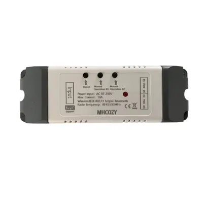 MHCOZY Switch Relay Wireless WiFi Home Automation, Compatible with Alexa Google Assistant (Smart Life App, 2ch 85-250V)