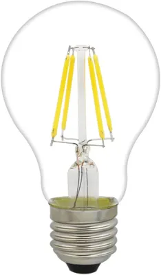 1 x LED E27 bulb, 4 W, replaces 30 W, warm white 2700 K, 360 lumens, A60, ceramic, 60 x 102 mm, non-dimmable