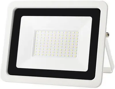 LED прожектор вуличний 30W IP68 (Білий корпус), Холодне біле 6000K, 220V