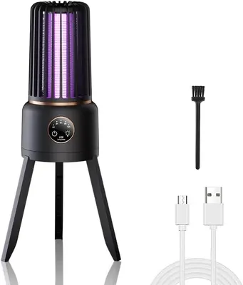 Знищувач комах електричний 3600V (Bug Zapper) вуличний, UV-світло, 4 таймери
