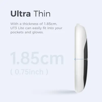Грілки для рук електричні OCOOPA UT3 Lite (Магнітні, Набір 2 шт), Ультратонкі, Power Bank