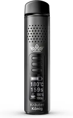 Портативний вапорайзер для сухих трав KräuterKönig K1 (Конвекційний), OLED, 220°C