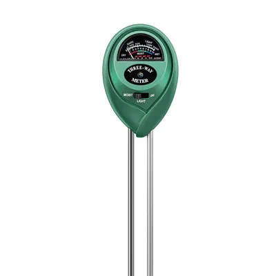Soil Tester, 3-in-1 Plant Moisture Meter Light and PH Tester for Home, Garden, Lawn, Farm, Indoor and Outdoor Use, Promote Plants Healthy Growth