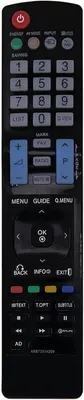 Пульт ДК для телевізорів LG (AKB72914209), Заміна оригіналу, Для LCD/LED, Чорний