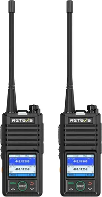 Розумні рації Retevis RB658 (Комплект 2 шт) з додатком, Bluetooth, AI Шумозаглушення