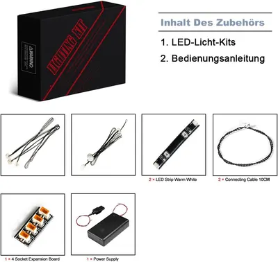 Комплект LED подсветки для LEGO Orchid 10311 (Только свет), DIY набор освещения