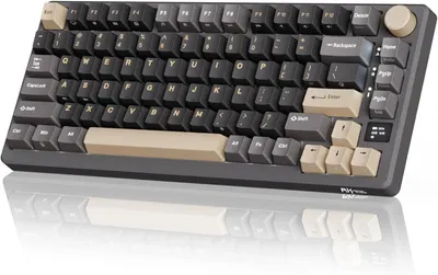 Механічна клавіатура RK Royal Kludge M75 бездротова OLED 75 відсотків Red Switch