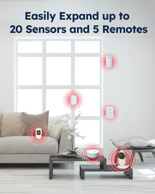 Система сигналізації AGSHOME з керуванням через додаток та підтримкою Alexa