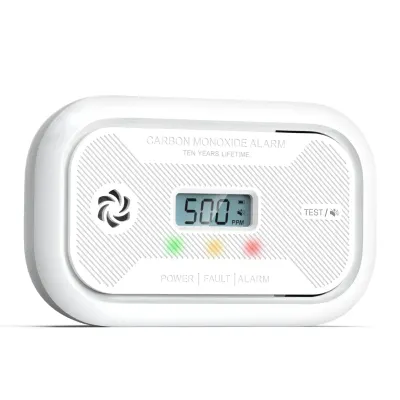 Putogesafe 10-Year Carbon
Monoxide Detector with LCD
Display, CO Detector with 10-
Year Battery, Portable CO Alarm
Detector with Peak Value
Memory for RV/Boat/Room,
EN50291 Certified, 1 Piece -
Parcels