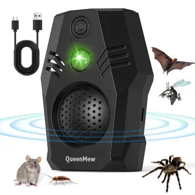 Ультразвуковой отпугиватель грызунов и насекомых Pest Repeller, для помещений (устройство для борьбы с вредителями)