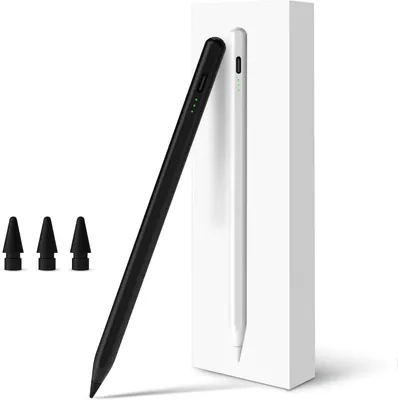 Стілус A16 для iPad (2018-2025), Apple Pencil, Palm Rejection, Tilt, Швидка зарядка