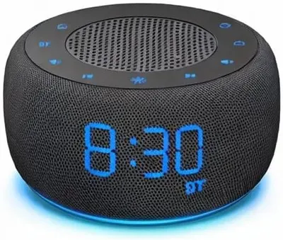 Будильник AONELAS BUFFBEE з Bluetooth-колонкою та FM-радіо, Hi-Fi звук, Повний димер, від мережі