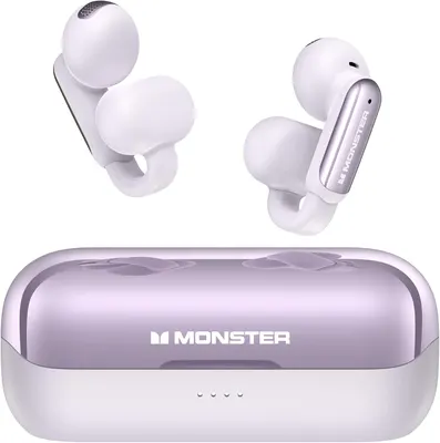 Навушники Monster Open AC601 (Purple) Clip-On, Open-Ear, Bluetooth 5.4, ENC, IPX5